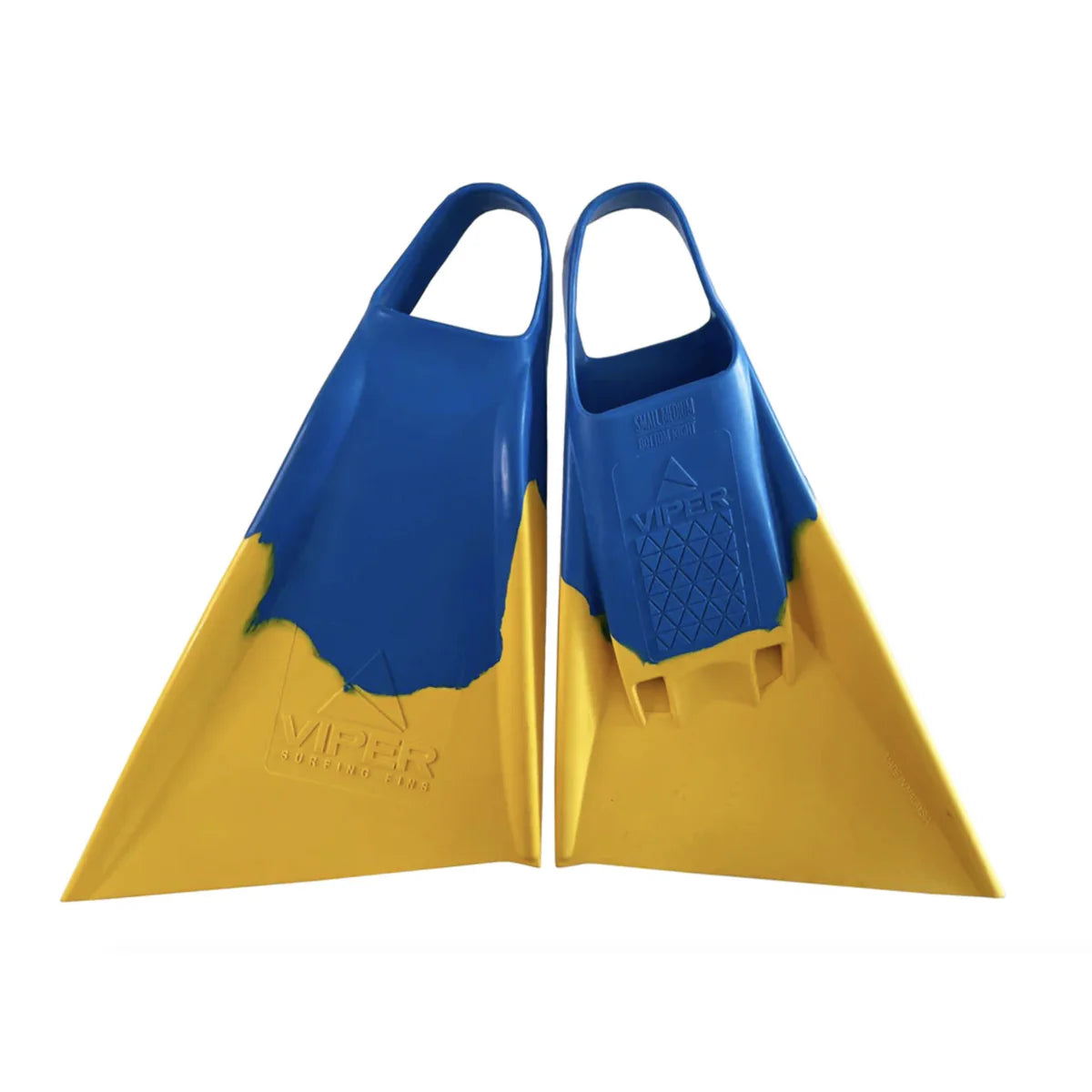 MS DELTA VIPER ICONS FINS ROYAL BLUE/YELLOW